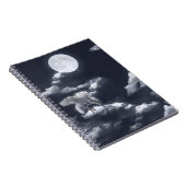 Weißes Pferd: Mondlicht. Notizblock (Rechte Seite)