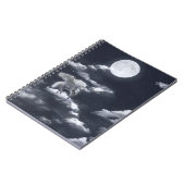 Weißes Pferd: Mondlicht. Notizblock (Linke Seite)