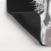 Weißes Pferd Mousepad (Ecke)