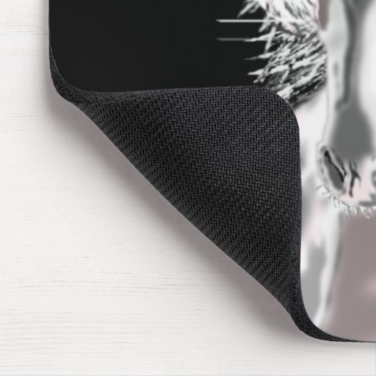 Weißes Pferd Mousepad (Ecke)