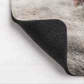Weißes Pferd Mousepad (Ecke)