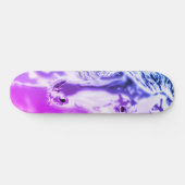 Weißes Pferd - Skateboard (Horizontal)