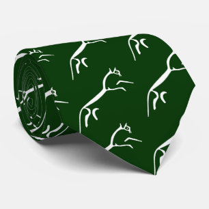 Weißes Pferd (Uffington Schloss) v2 Krawatte