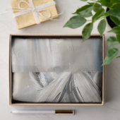 Weißes Pferd und kleine Mädchen Dekoupage Seidenpapier (Geschenk)