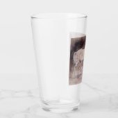 Weißes Pferd (von Eugene Delacroix) Glas (Rechts)