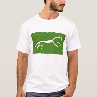 Weißes Pferd von Uffington T-Shirt