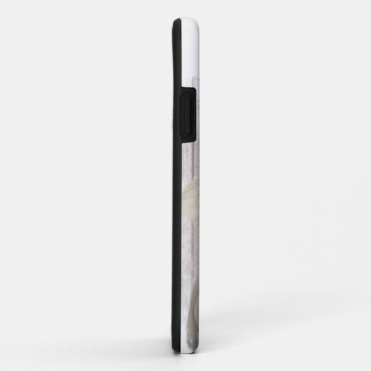 Weißes Pferd Wasserfarbe Case-Mate iPhone Hülle (Hinten/Rechts)