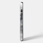 Weißes Pferd Wasserfarbe Case-Mate iPhone Hülle (Rückseite / Links)