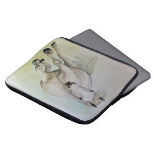 "Weißes Pferde" Elektronik-Hülse Laptopschutzhülle