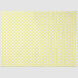 Weißes Polka-Dot-Papier Seidenpapier