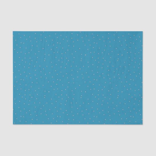 Weißes Polka-Dot-Papierpapier Seidenpapier (Vorderseite)
