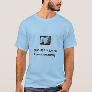 Weißes Pom, wirkliche Mann-Liebe-Spitze! T-Shirt
