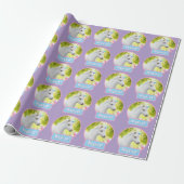 Weißes Pony Einhorn Geschenkpapier (Ungerollt)