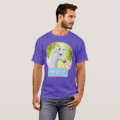 Weißes Pony Einhorn T-Shirt (Vorne ganz)