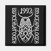 Weißes Print Square Magazin