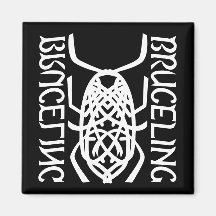 Weißes Print Square Magazin