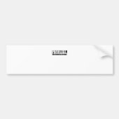 Weißes Privileg Autoaufkleber (Vorne)