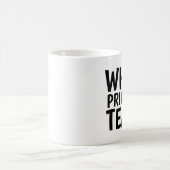 WEISSES PRIVILEG ZERREISST Kaffee-Tassen Kaffeetasse (Mittel)