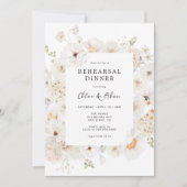 Weißes Probe Einladung (Vorderseite)