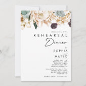 Weißes Probe Einladung (Vorderseite)