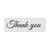 Weißes Quadrat mit Prägung (Vorne)