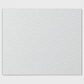 Weißes Quadrat mit Prägung Geschenkpapier (Flach)