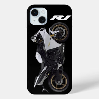Weißes R1-Sportsbike-Motorrad Case-Mate iPhone Hülle
