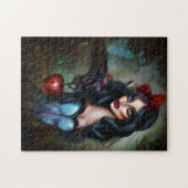 Weißes Rätsel Puzzle (Horizontal)