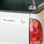 Weißes Regenbogen-Einhorn Autoaufkleber (Auf Lkw)