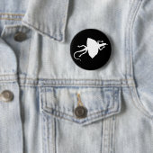 weißes Reptil Button (Beispiel)