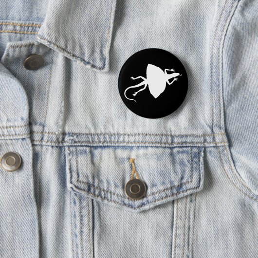 weißes Reptil Button (Beispiel)