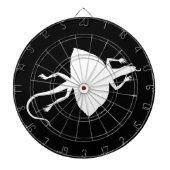 weißes Reptil Dartscheibe (vorne)