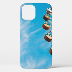 Weißes Riesenrad am Morgen unter freiem Himmel Case-Mate iPhone Hülle