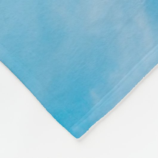 Weißes Riesenrad am Morgen unter freiem Himmel Fleecedecke (Ecke)