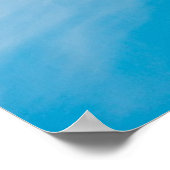 Weißes Riesenrad am Morgen unter freiem Himmel Poster (Ecke)