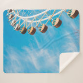 Weißes Riesenrad am Morgen unter freiem Himmel Sherpadecke (Vorderseite (Horizontal))