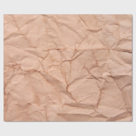 Weißes, rosa gefaltetes Papier Geschenkpapier (Flach)