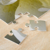 Weißes Rosenzentrum Puzzle (Seite)