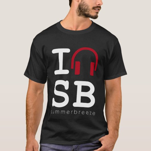 weißes Rot der Sommerbrise T-Shirt (Vorderseite)