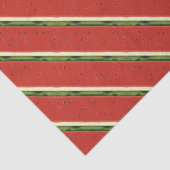 Weißes rotes Wasserfarbenpapier Wassermelone Tissu Seidenpapier (Detail)