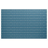 Weißes Sand Dollar Muster Navy Blue Fabric Stoff (Fat Quarter (45,7 x 55,9 cm))