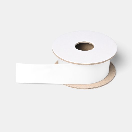 Weißes Satin-Band Satinband (Spule)