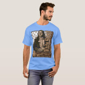 Weißes Schild-Nordcheyenne-Krieger T-Shirt (Vorne ganz)