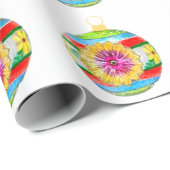 Weißes Schleifpapier für mehrfarbige Ornamente Geschenkpapier (Rolleneckpunkt)