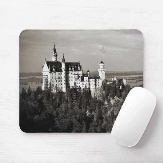 Weißes Schloss Mousepad (Mit Mouse)