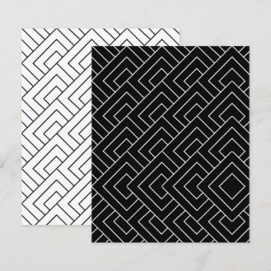 Weißes schwarzes Diamant-Gitterbuch
