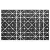 Weißes schwarzes Gittermuster Stoff (Yard (91,4 cm))