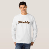 Weißes schweißes Shirt mit valentinischem Design (Vorne ganz)