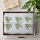 Weißes Seidenpapier des Hutes des grünen Kobolds (Geschenk)