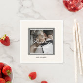 Weißes Servietten (Beispiel)